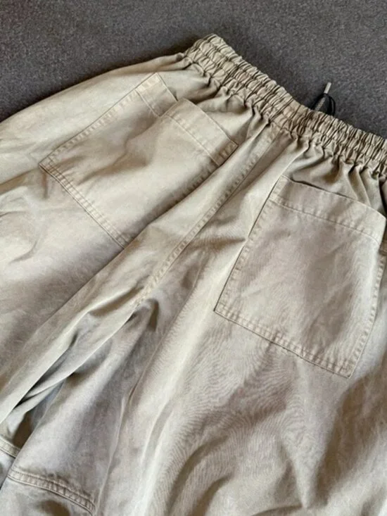 NWT CO Braies Cargo Wide Cropped Pants - Picture 9 of 10